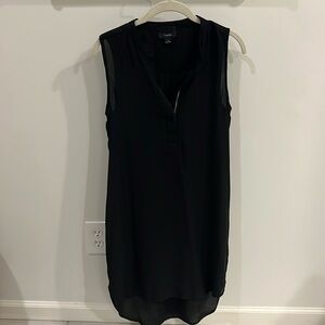 Black shift dress